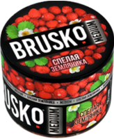 Бестабачная безникотиновая смесь BRUSKO 50гр. Спелая земляника