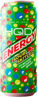 Энергетик "HQD", 0,45л, Ж/Б Sour Skitlez