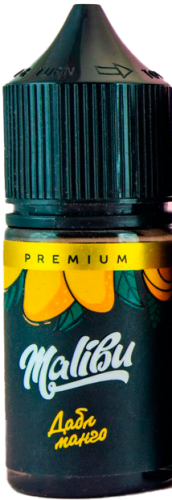 Жидкость для ЭСДН Malibu SALT 30мл 20мг Двойного манго STRONG