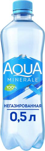 Вода без газа "Aqua Minerale", 0,5л, ПЭТ