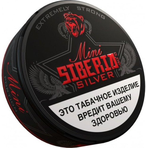Жевательный табак SIBERIA 10гр Mini BLACK М
