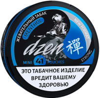 Жевательный табак DZEN 9гр mini MENTHOL STRONG М