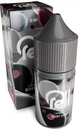 Жидкость для очистки картриджей ЭСДН RellGray с ароматом ягодной жвачки