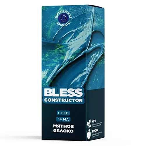 Ароматизатор для 30мл BLESS CONSTRUCTOR Мятное яблоко