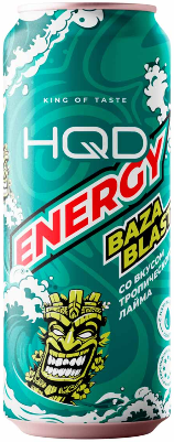 Энергетик "HQD", 0,45л, Ж/Б Baza Blast