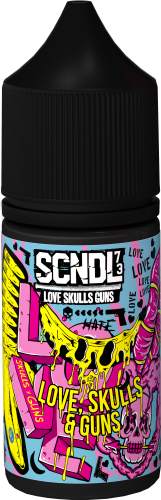 Ароматизатор для 60мл SCNDL Love Skulls Guns