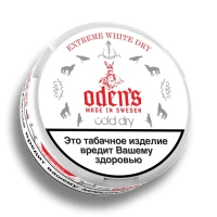 Жевательный табак ODEN'S Extreme White Cold Dry 13гр M