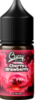 Жидкость для ЭСДН CRAZY CHILL SALT 3мл 20мг Вишня клубника Hard