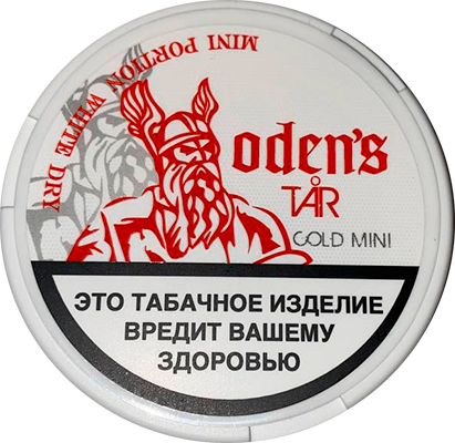 Жевательный табак ODEN'S Cold dry mini 10гр M