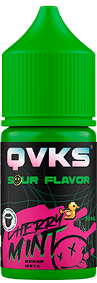 Ароматизатор для 30мл QVKS SOUR KONSTRUKT Вишня Мята