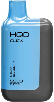 МСДН HQD CLICK 5500 2% Манго Черника