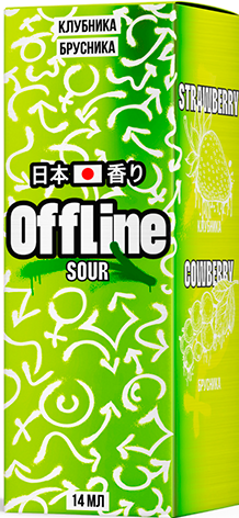 Ароматизатор для 30мл OffLine Клубника Брустника