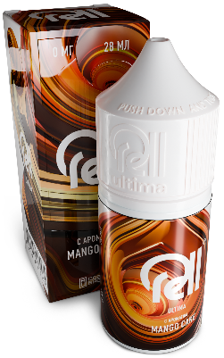 Жидкость для ЭСДН RELL ULTIMA 28мл 0мг Mango Cake
