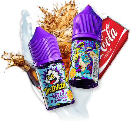 Жидкость для ЭСДН TheДвиж(ЗеДвиж) SALT 30мл 20мг AntiSocial (Кола)