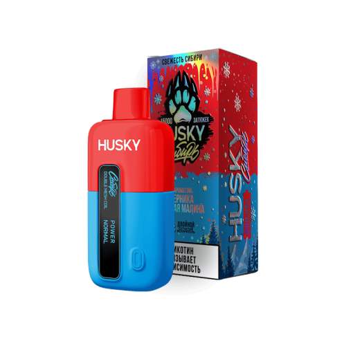 ЭСДН HUSKY СИБИРЬ 15000 2% ГОЛУБИКА, КИСЛАЯ МАЛИНА