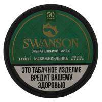Жевательный табак SWANSON 10гр mini Можжевельник STRONG M