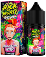 Клубника Земляника 20мг Hard RICK AND MORTY BAD TRIP SALT 30мл Жидкость
