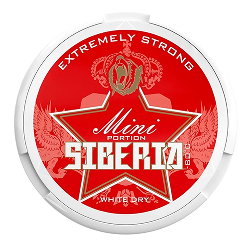 Жевательный табак SIBERIA 10гр Mini White Dry М