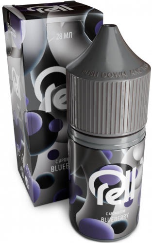 Жидкость для очистки картриджей ЭСДН RellGray с ароматом лесной черники
