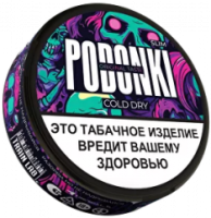 Жевательный табак PODGONKI ORIGINAL TASTE slim МЕНТОЛ (Cold Dry Swedish collection) STRONG М