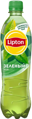 Холодный чай "Lipton", 0,5л, ПЭТ Зеленый