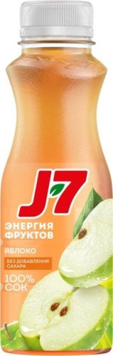 Сок "J-7", 0,3л, ПЭТ Яблоко