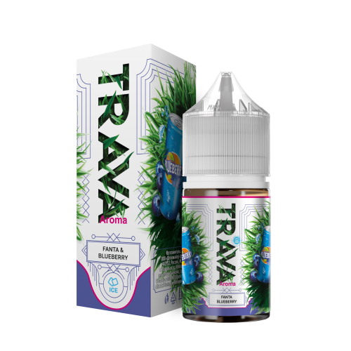 Ароматизатор для 30мл "TRAVA" FANTA BLUEBERRY (Черничная фанта)
