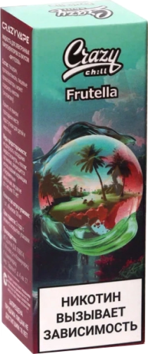 Жидкость для ЭСДН CRAZY CHILL SALT 3мл 20мг Фрутелла